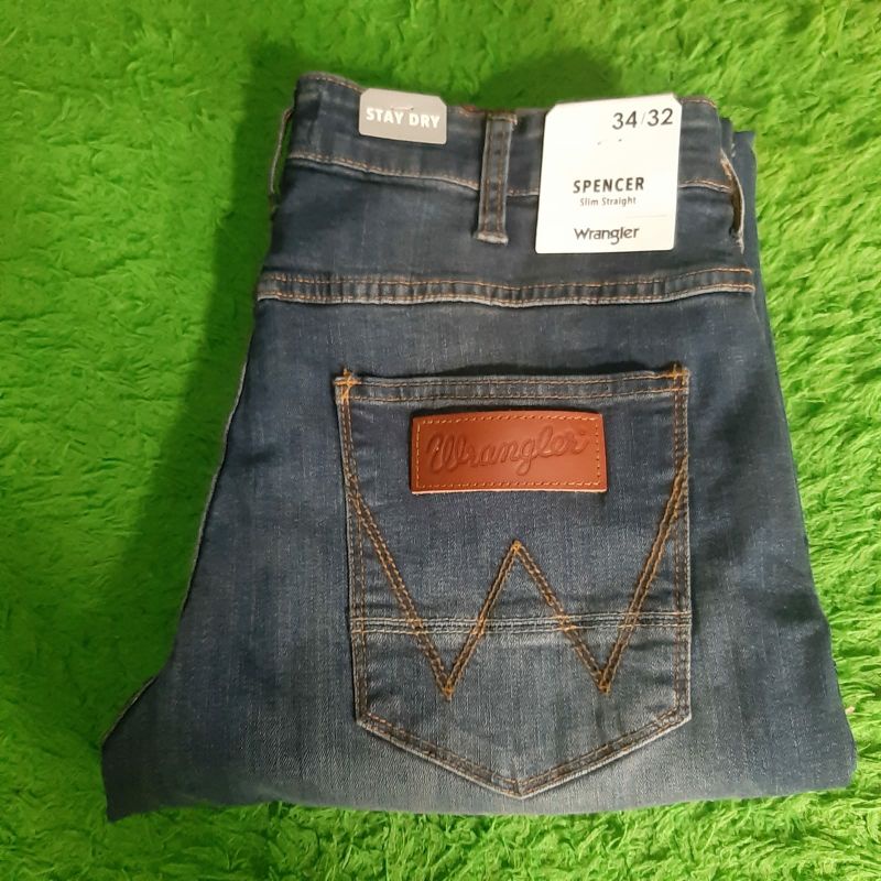 Wrangler Spencer 08P20 The Slim Celana panjang Original 100%
