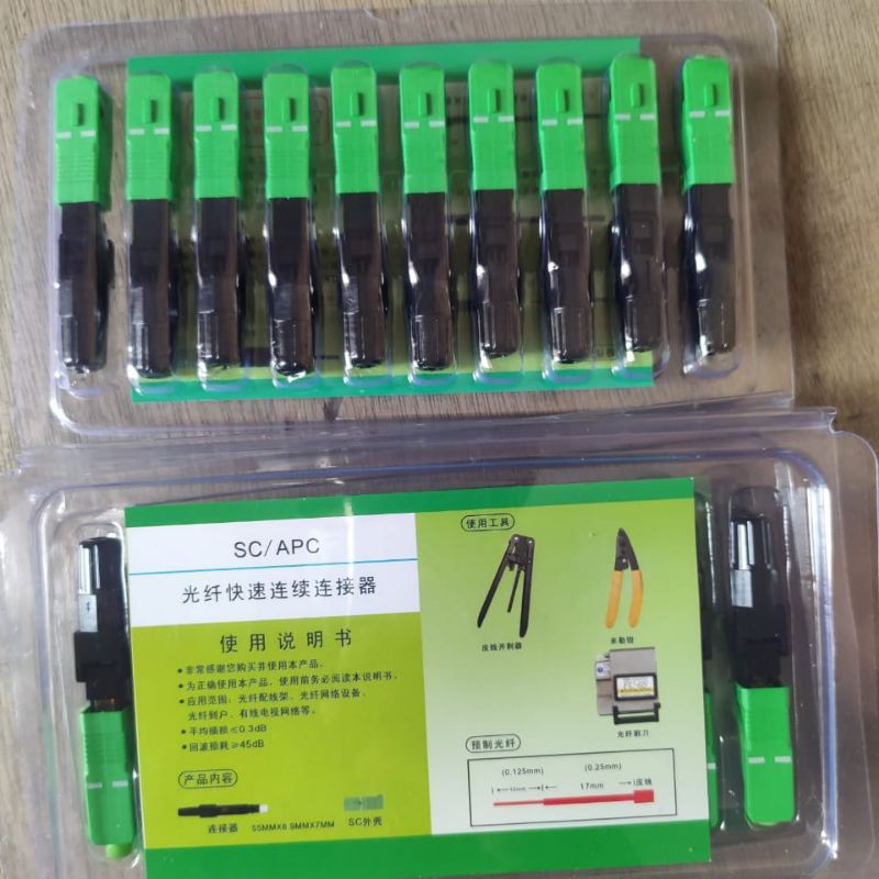 Fast Connector SC APC - Di Jamin Bagus