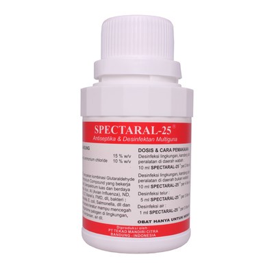 spectaral-25 spectaral 25 isi 100 ml - disinfektan multiguna