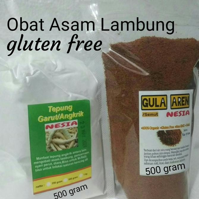

Paket Tepung Garut & Gula Aren - 500gram 500gram
