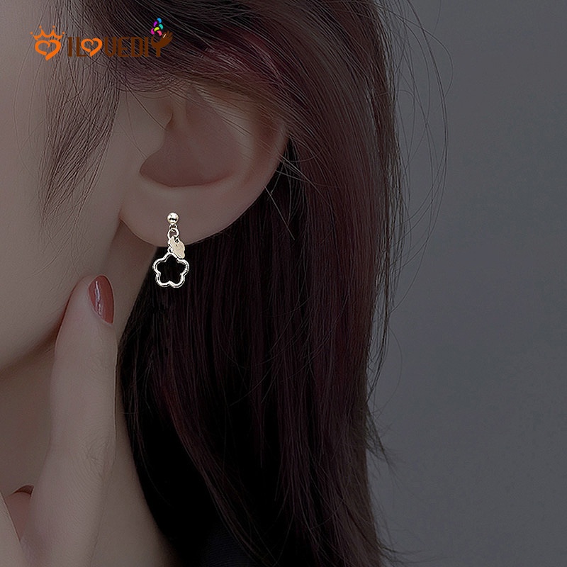 Anting Bentuk Bunga Model Hollow Gaya Korea Untuk Wanita