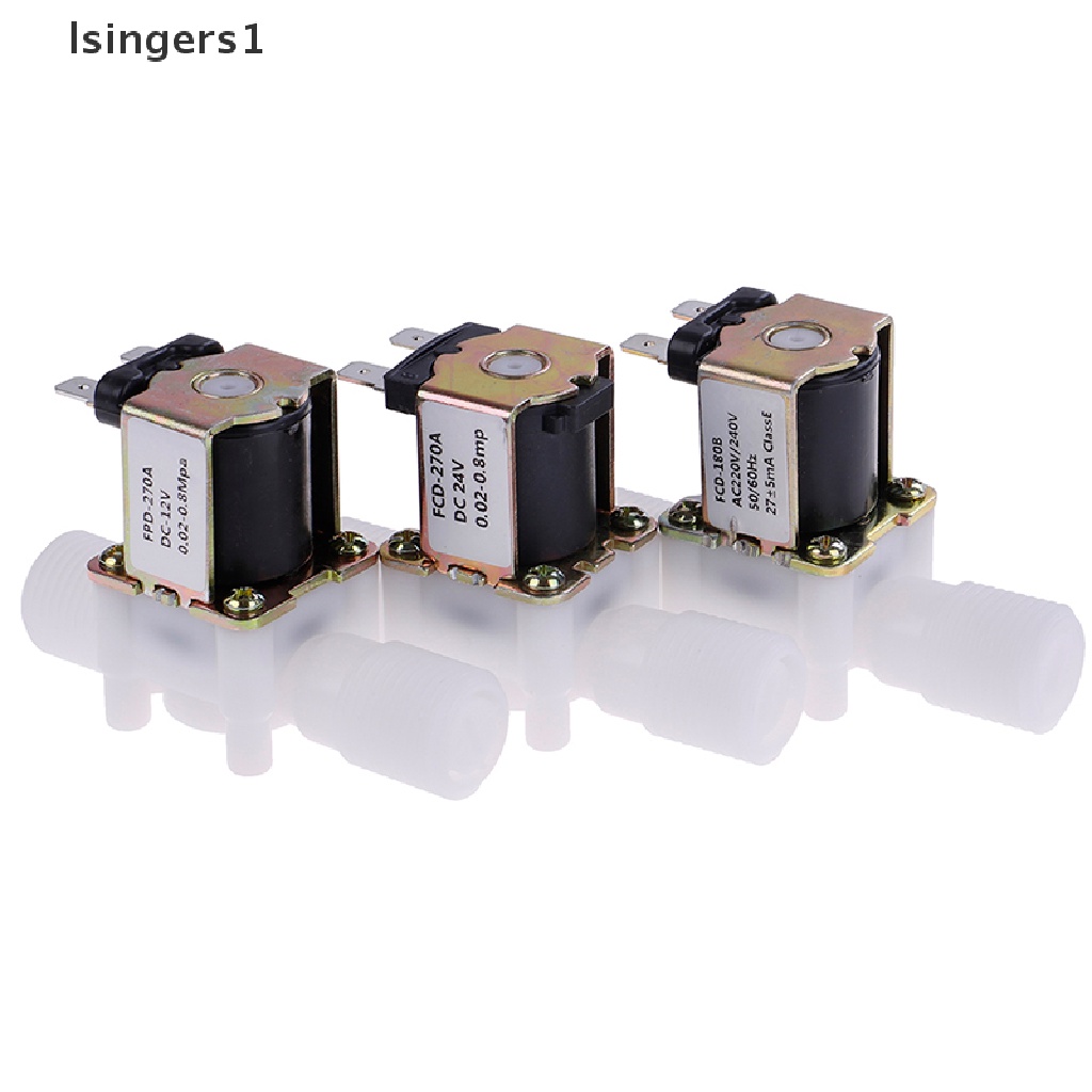 (lsingers1) G1 / 2 &quot;Katup solenoid Bertekanan 12V 24V 220V Untuk Air Mancur