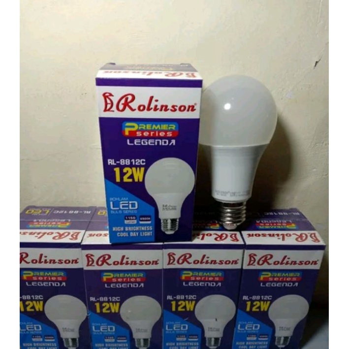 Bolham lampu led RolinsonRL-8812 premier legenda12W