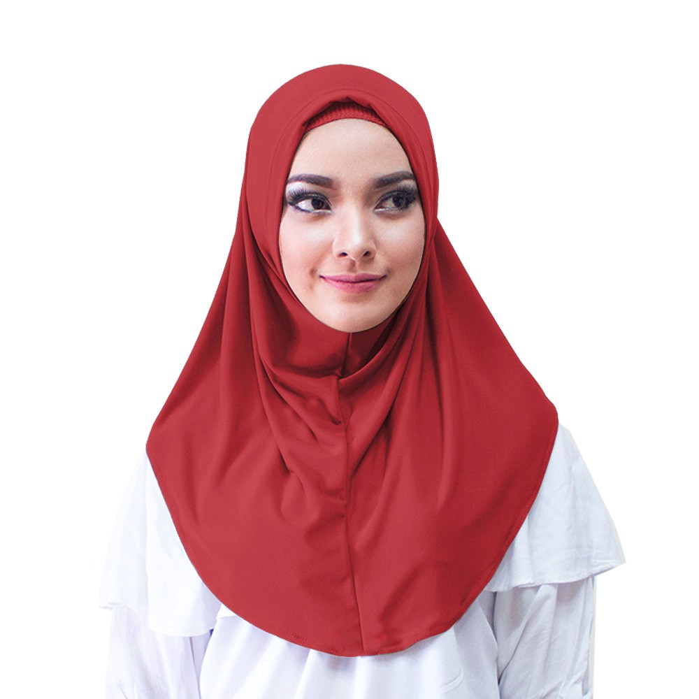 MURAH LEBAY - ZR Hijab Short Syria Sport Jilbab Jersey Premium 10 Pilihan Warna