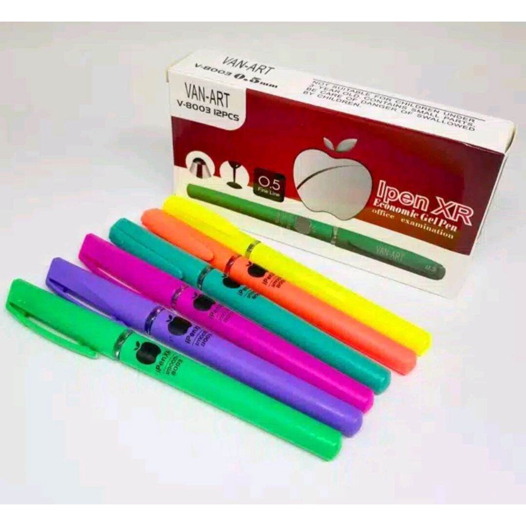 

1PAK BOLPOINT APEL IPENX ISI 12 PCS