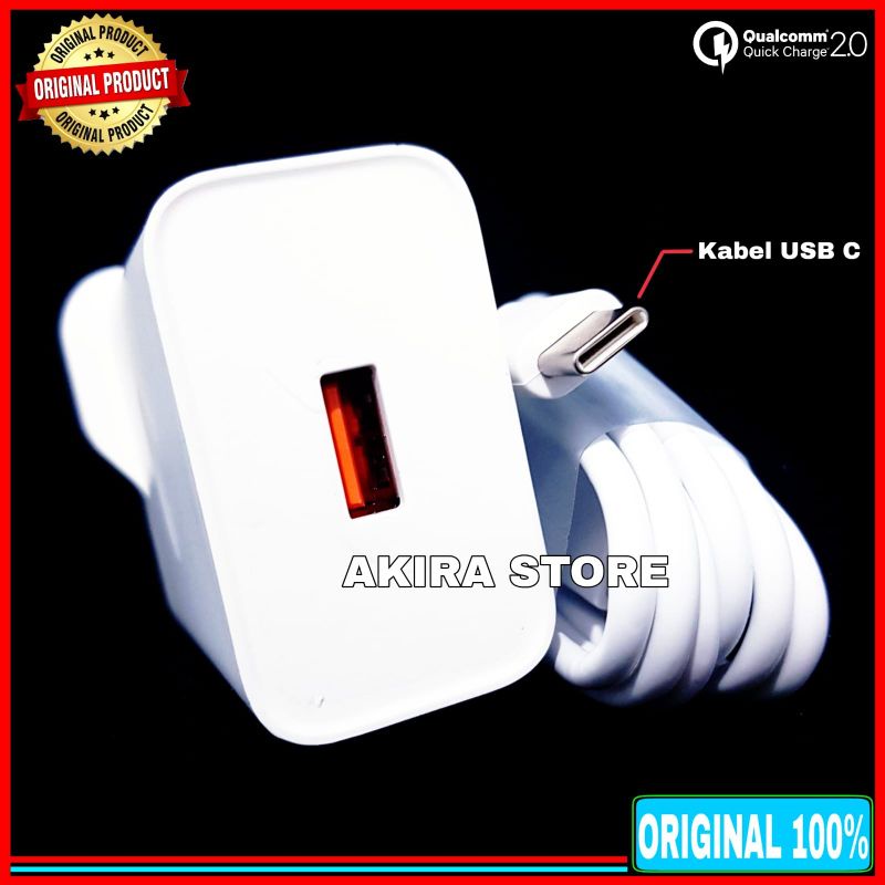 Charger Realme 8i Realme C25s C35 ORIGINAL 100% Fast Charging 18 Watt Type C