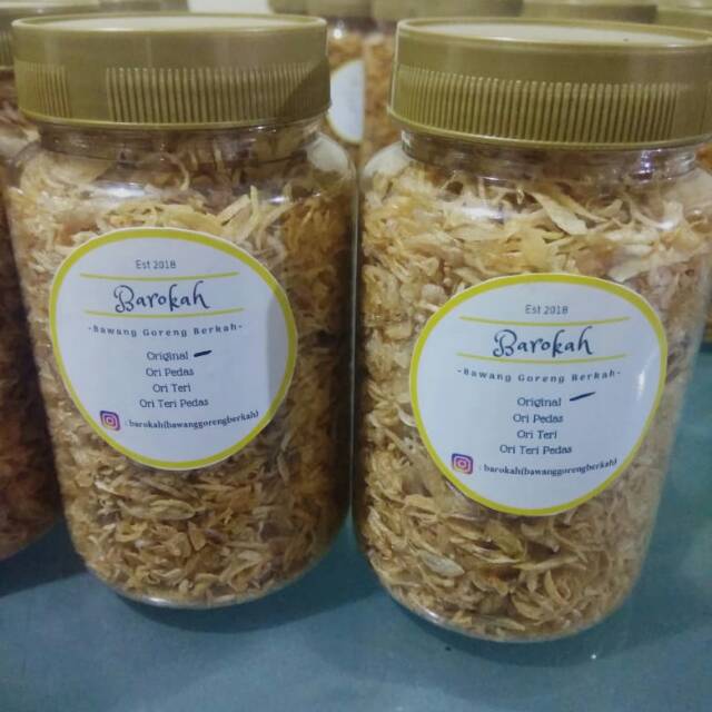 

Bawang goreng siap saji *BAROKAH* Ada all varian rasa