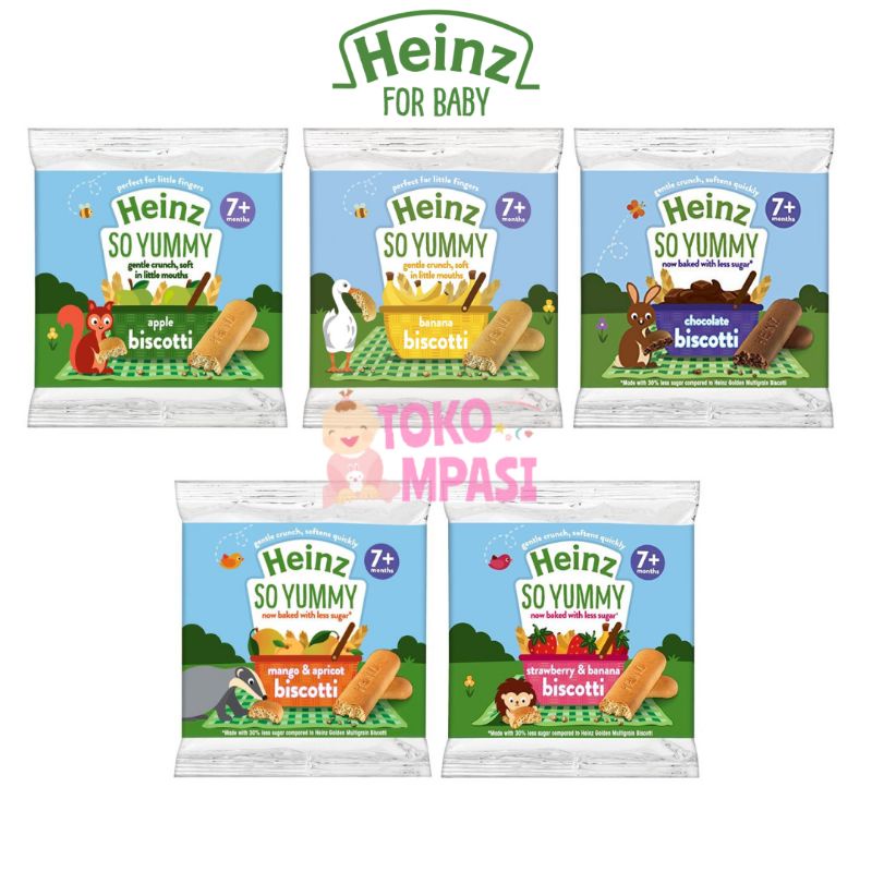 Heinz Biscotti Biskuit Bayi 60gr