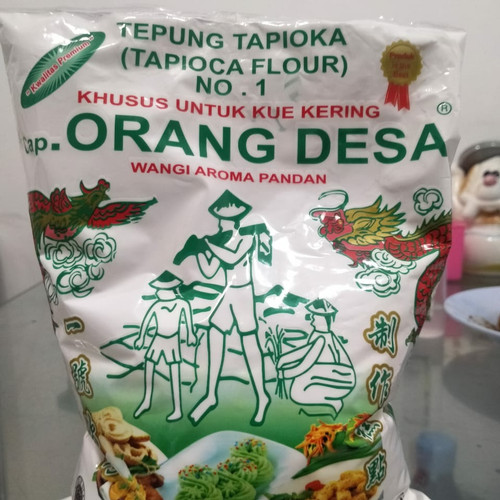 

tepung trapioka khusus kue kering Cap orang Desa
