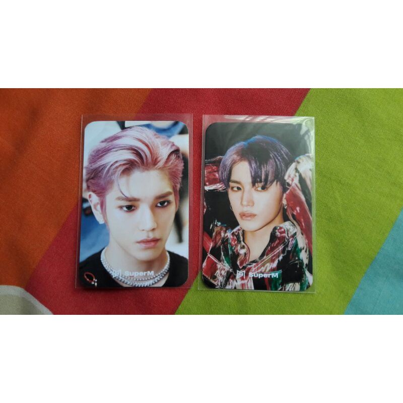 (Booked) pc photocard tour taeyong superm