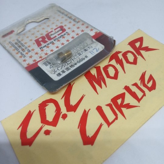 MAINJET MJ RC3 110 112 118 125 140 BUKAN TDR KTC UMA TK ORIGINAL ORI PE 28 MENJET MAIN JET PE28 RACI