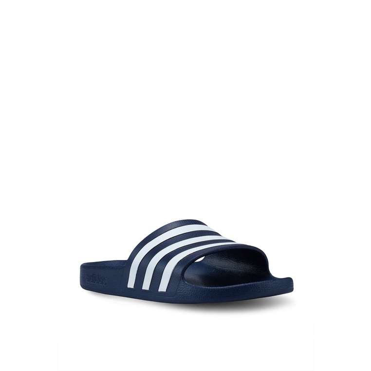 SANDAL ADIDAS PRIA ORIGINAL SLIDE ADILETTE AQUA BIRU NAVY BLUE