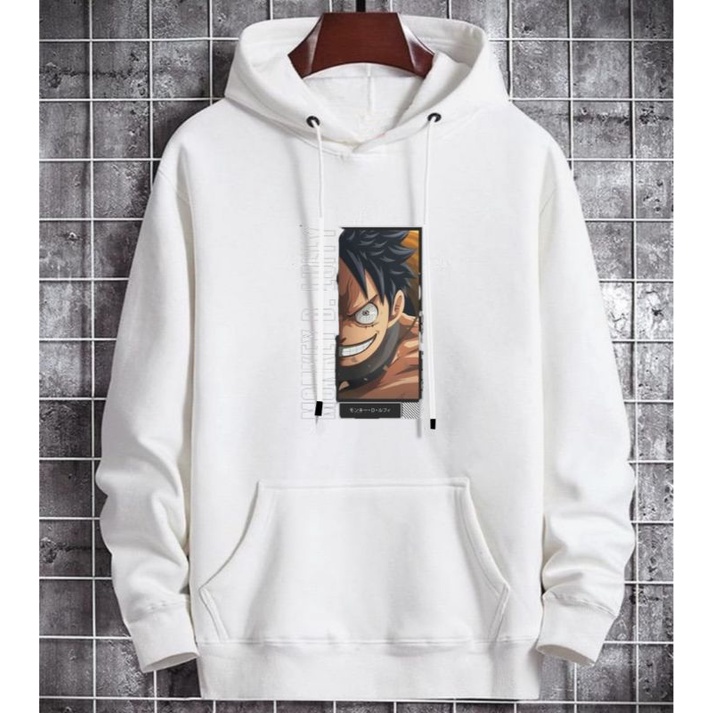 Sweater Hoodie pria wanita terbaru MONKEY D.LUFFY//Hoodie pria wanita kualitas distro