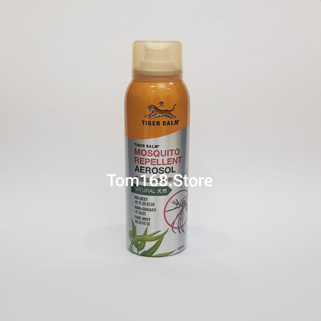 TIGER BALM MOSQUITO REPELLENT AEROSOL 120ML - SPRAY ANTI NYAMUK