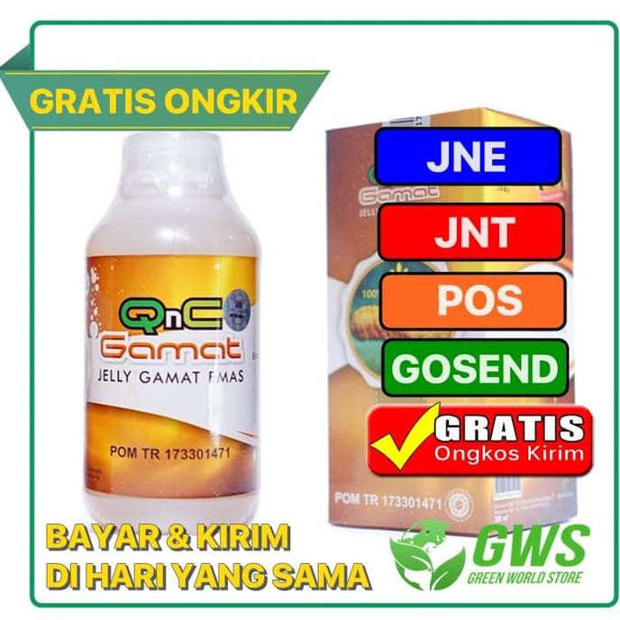 Sale Qnc Jelly Gamat Jakarta 100% Asli Teripang Emas - Jely - Jeli - Q N C Terbaru