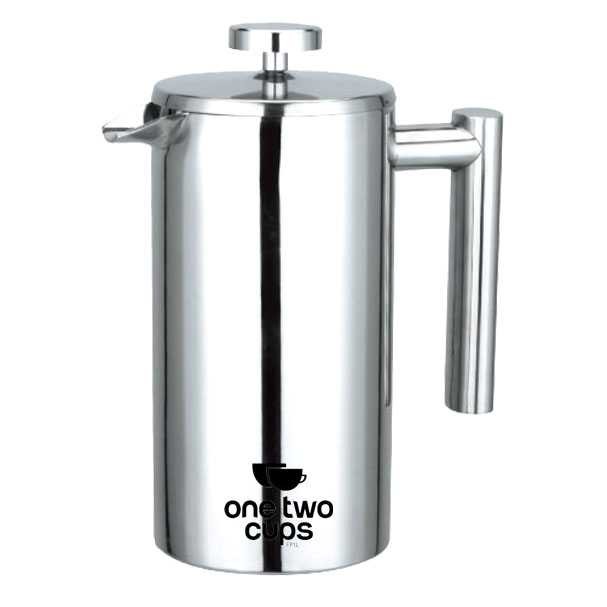 French Press Plunger Coffee Tea Maker Alat Seduh Teko Kopi Teh Double Filter Stainless Steel