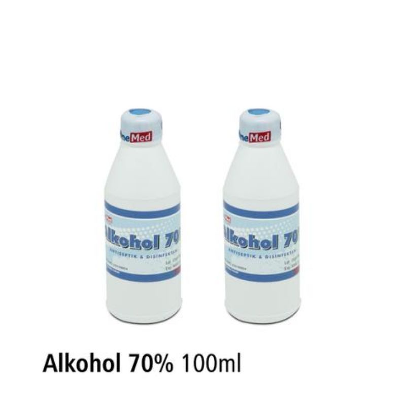 Alkohol 70% Onemed 100 Ml Antiseptik Alcohol