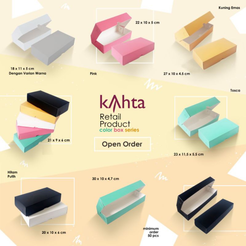 

Dus Kue / Box Kue / Kotak Kue Brownies Bolu Cake Ogura UKURAN STANDAR