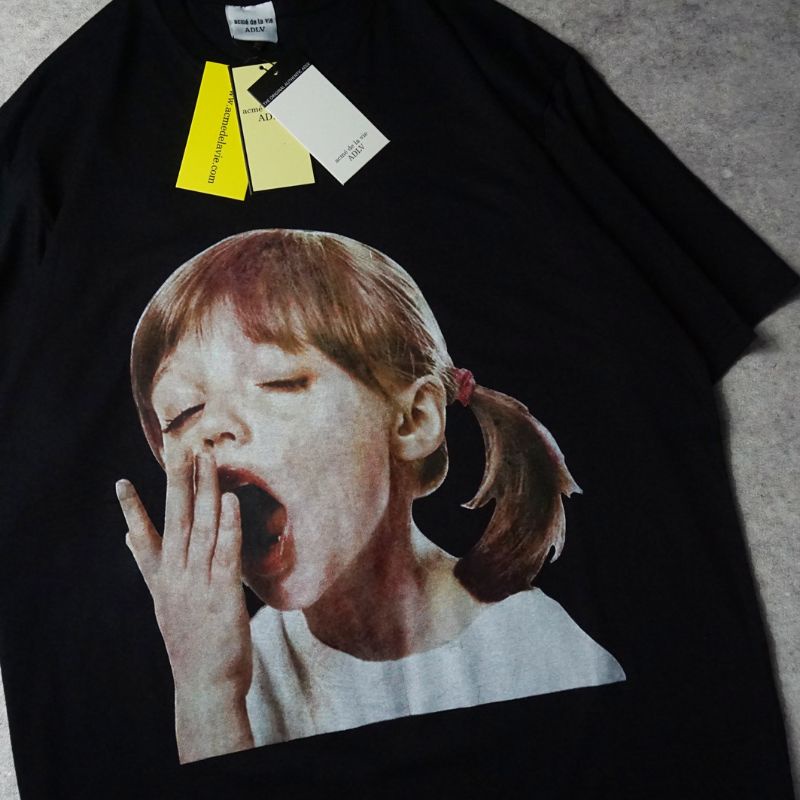 KAOS ADLV - ADLV BENY CULLAR HITAM FULLVARIAN FULLTAG LABEL-ADLV GIRL TIRED