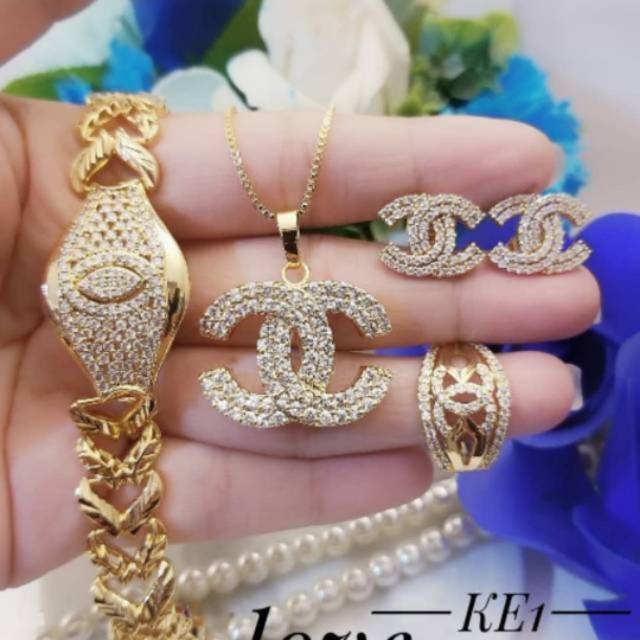 perhiasan xuping set