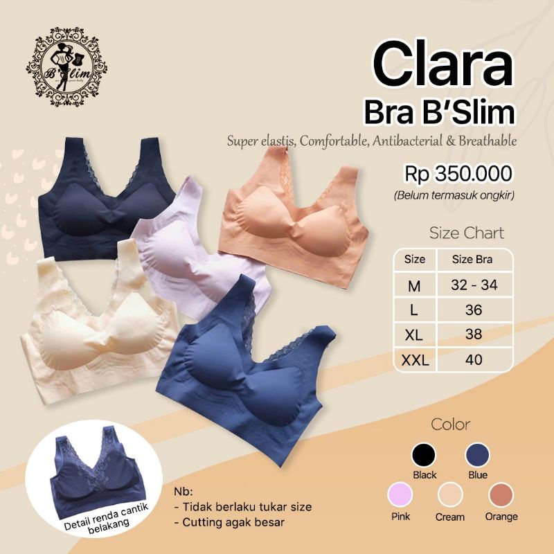 Clara bra B'Slim ( Bra kemben B slim korset )