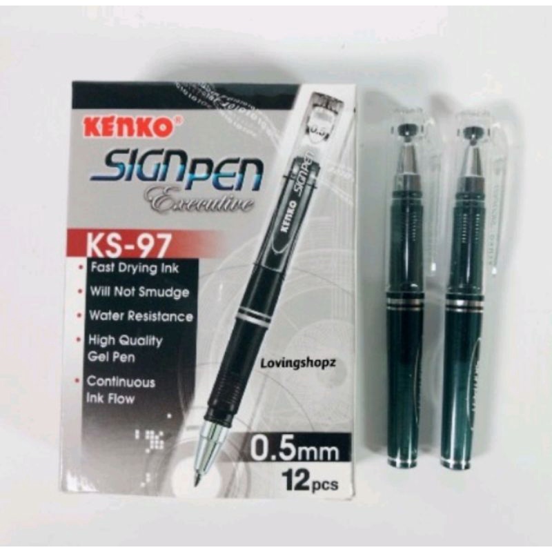 

Pulpen / Pen / Pena Gel Joyko Sigh Pen KS-97 Ecer (2pcs)