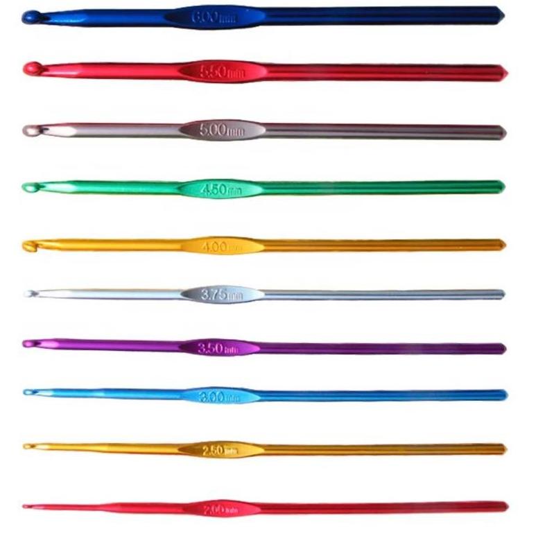 ❅ 100 pcs/ Set Alat Rajut Set Jahit Jarum Rajut Bonus Tas Kulit Cantik Premium / Hakpen Set / Jahit 