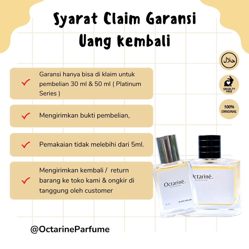 Octarine - Parfum Wanita Tahan Lama Aroma BEST SELLER Inspired By ZARA Woman Fruity Orchid | Parfume Farfum Perfume Minyak Wangi Cewek Cowok Murah Original