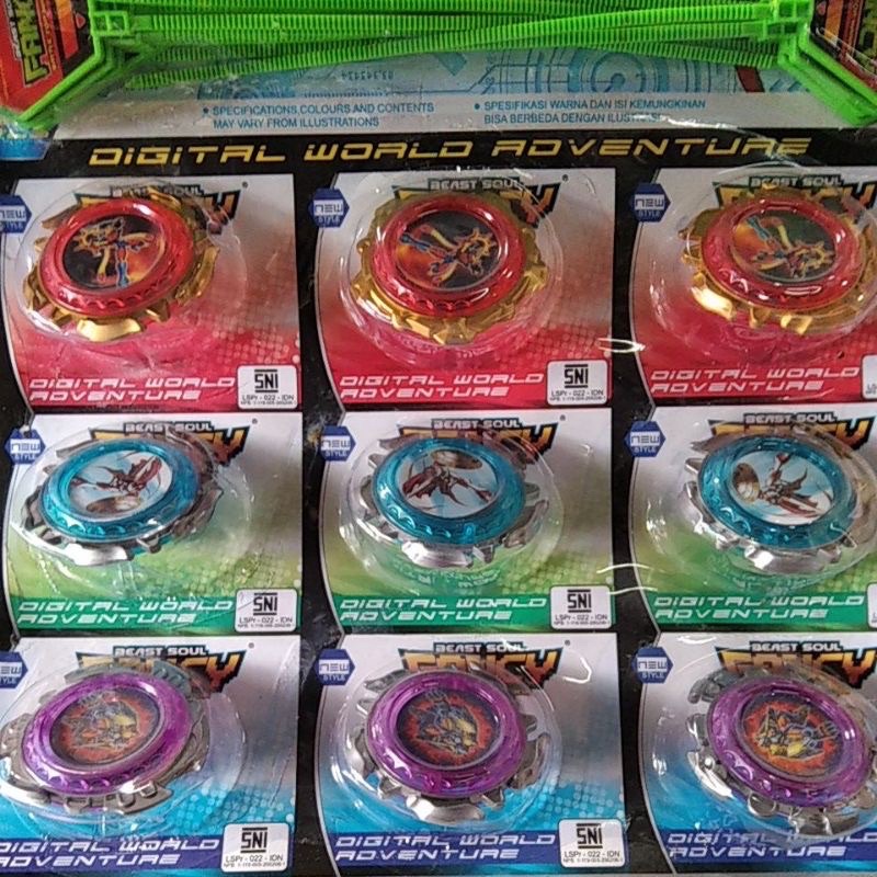 mainan gangsing Beyblade / torblade murah / gasing / tor blade / top blade