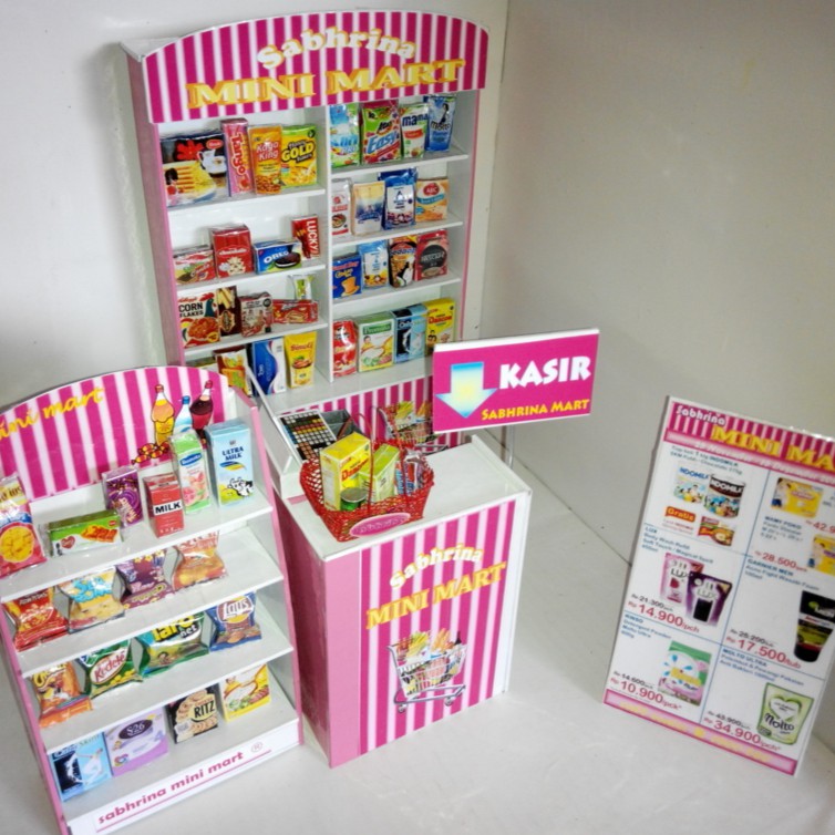 barbie mini market