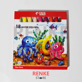  Cat Air Titi  18 Warna Water Colors Shopee Indonesia