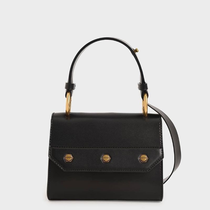 9.9 SALE | CK Studded Top Handle Bag