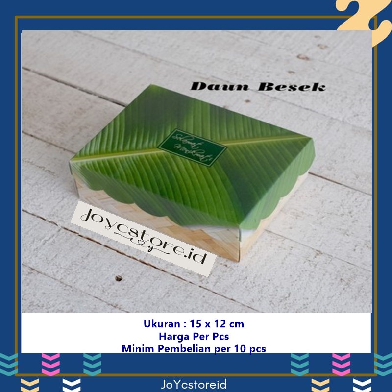 

Dus Roti Kotak Kue Cantik R5k DAUN BESEK Kotak 15x12 Box Jajan / Box Jajan / Box Kue / Snack Box / Box Snack / Dus Snack / Dus Kue / Kotak Kue / / Kardus Jajan