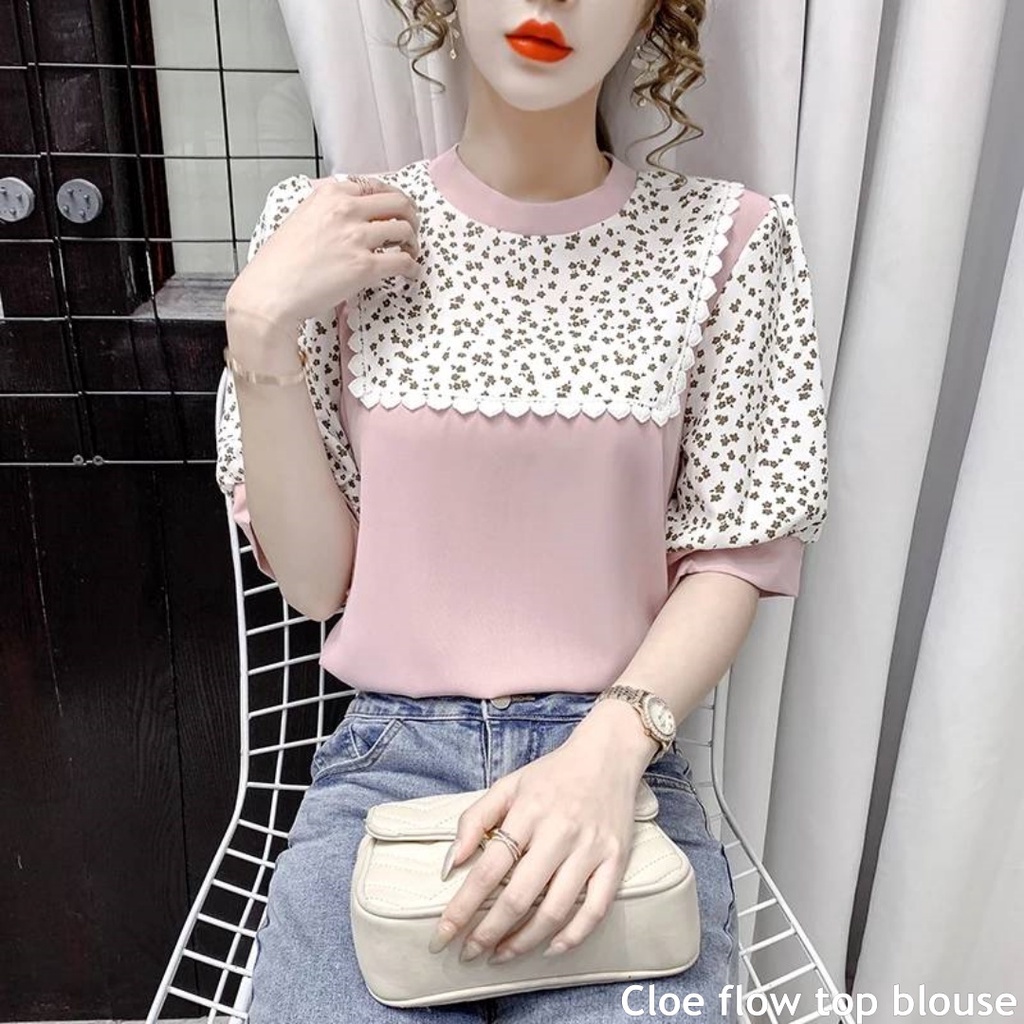 Cloe flow top blouse - Thejanclothes