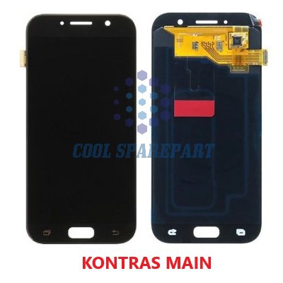 LCD SAMSUNG GALAXY A7 2017 / A720 / A720F FULLSET + TOUCHSCREEN | KONTRAS MAIN | COOL PART