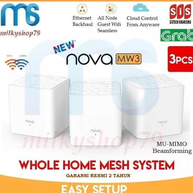 Tenda Nova Mw3 (Isi 3) - Tenda Mw3 Whole Home Mesh Wifi System