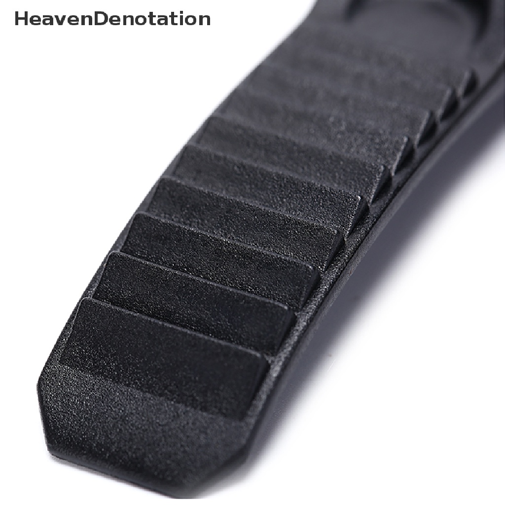 (Heavendenotation) 1pc Gesper Strap Helm Quick Release Warna Hitam / Merah