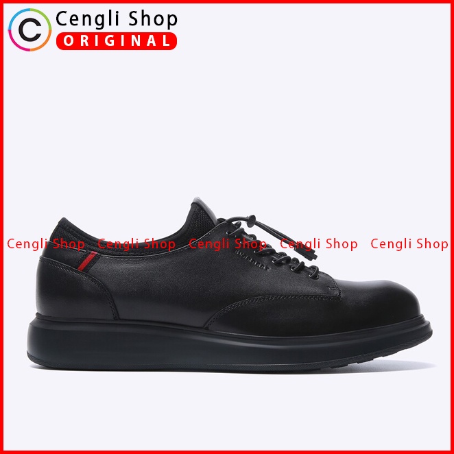 SEPATU FORMAL EVERBEST PRIA ORIGINAL PANTOFEL KULIT ASLI HITAM EM57