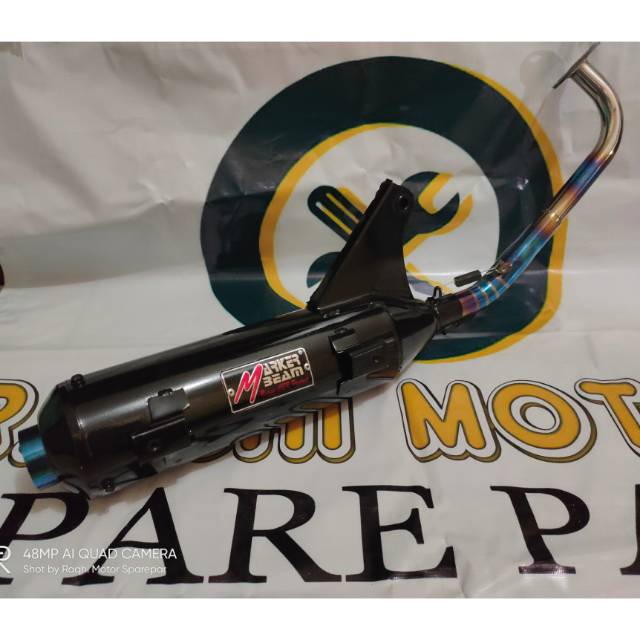 Knalpot bobokan tsugi pelangi mio sporty / mio smile