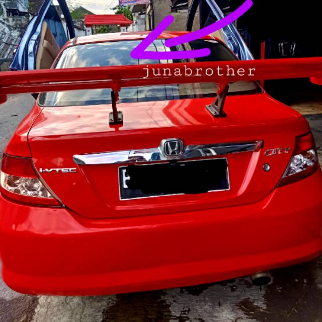 TERLARISS SPOILER GT WING MURAH SPOILER SEDAN MURAH SPOILER CITY CIVIC VIOS CAMRY ALL SEDAN