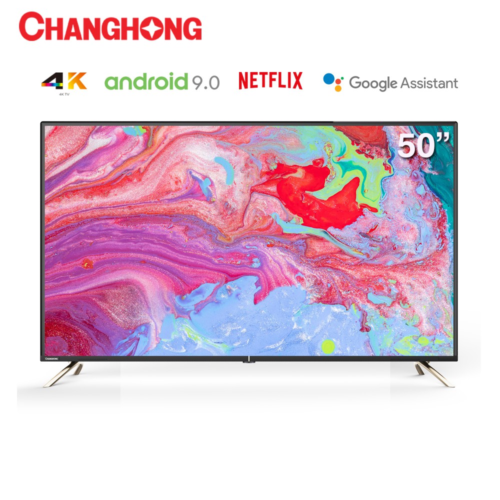 CHANGHONG 50 INCH 4K Android 9.0 SMART TV LED
