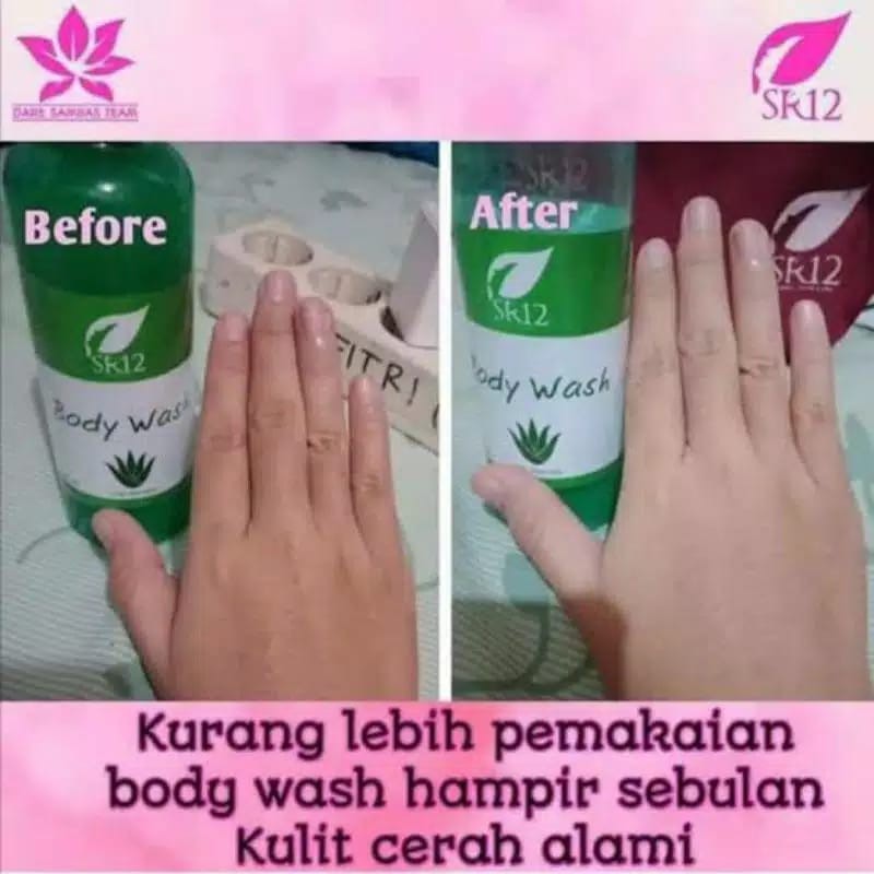 Body Wash Aloe Vera SR12 Sabun Mandi Keharuman Menyegarkan Kulit Bersih Halus dan Lembut