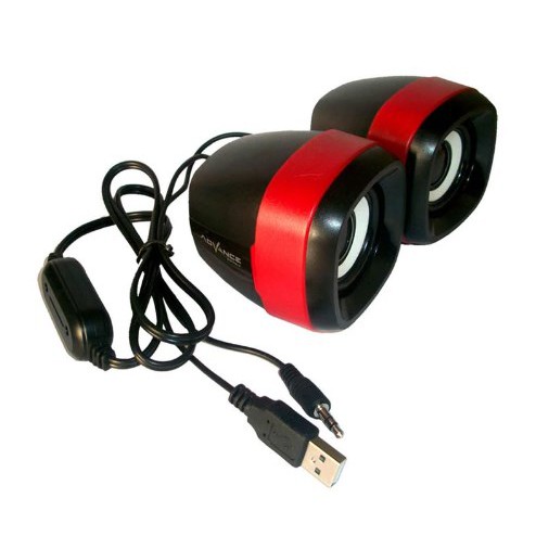 ADVANCE SPEAKER USB DUO-040 +KEPALA CHARGER