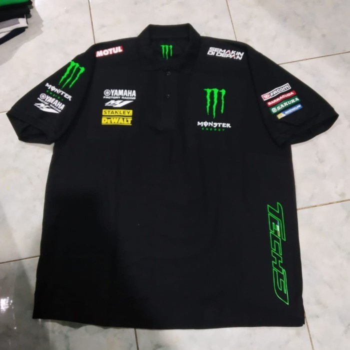 BIG SIZE 3XL-7XL...kaos kerah/polo shirt/baju YAMAHA MONSTER ENERGY