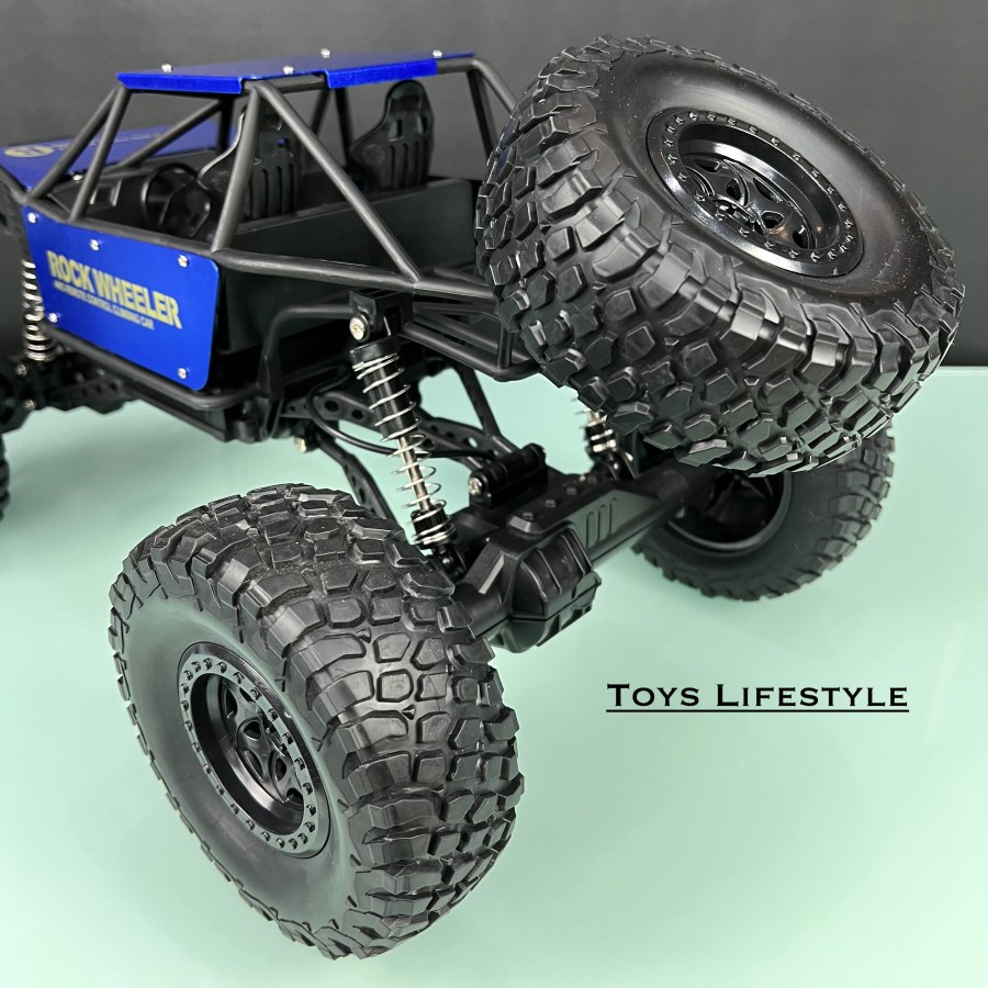 Mobil Remote Control Rock Crawler Off Road Jeep Wrangler Rubicon 1:8