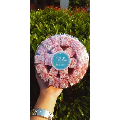 JIPANG JETAN / TENG - TENG KETAN / KUE LEBARAN 500GR / TOPLES NASTAR , RASA ASAM MANIS GARING