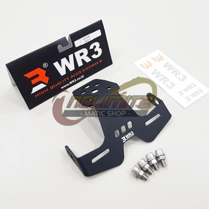 Tail Tidy Breket Dudukan Plat Nomer Belakang WR3 Ninja 250 ZX25R