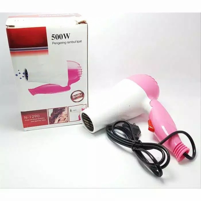 Hair Dryer Nova Portable Mini - Hair dryer Nova NV-1290