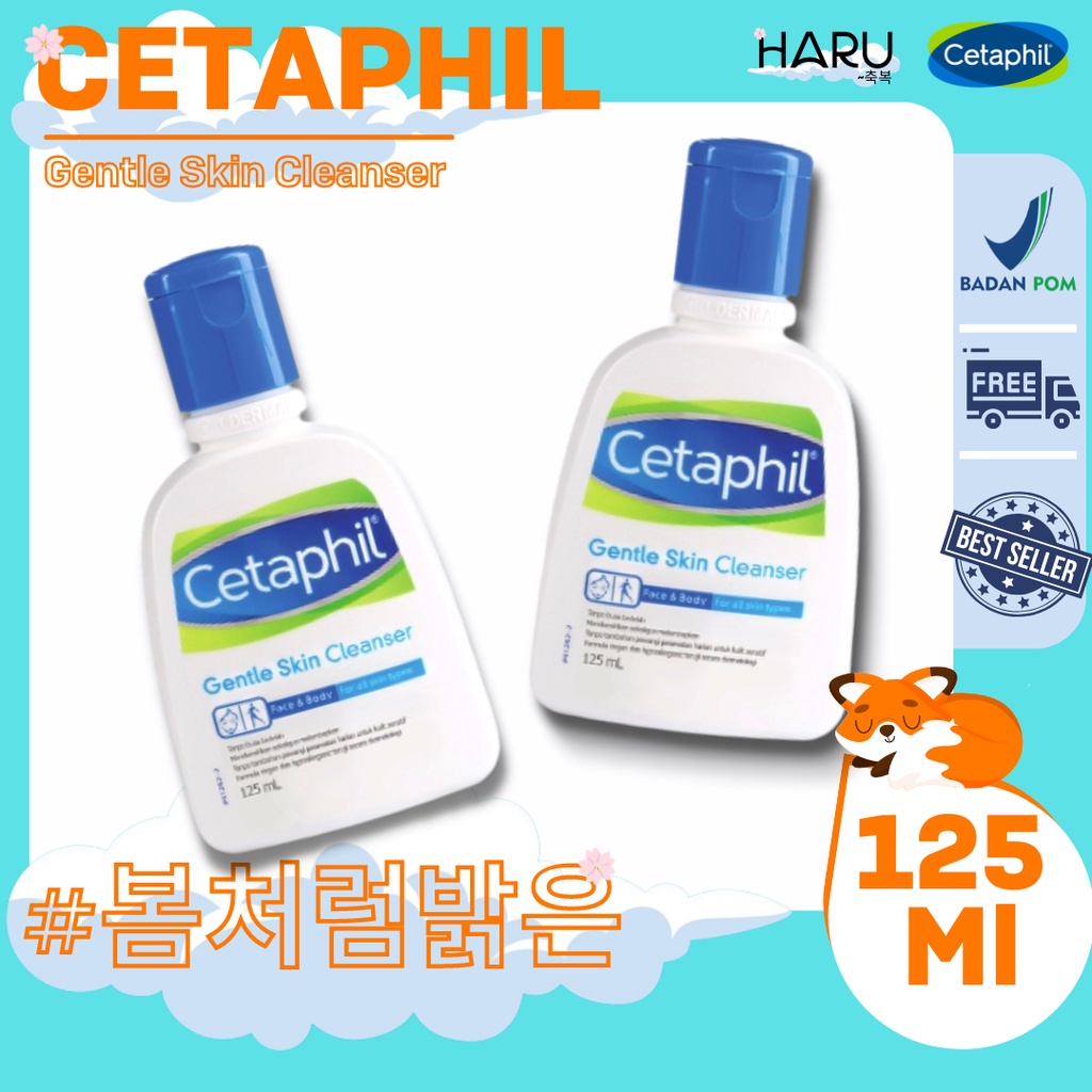 Original 125 Ml Cetaphil Gentle Skincare Sekinker Skinker Sekincare Sekincer Skincer Secincare Facia