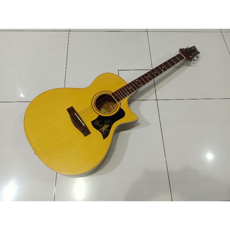GITAR IBANEZ AKUSTIK CUSTOM BONUS PICK